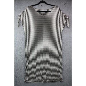 Kenar Striped Midi Dress-Size Medium